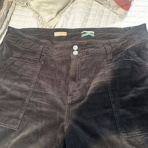 Charcoal Grey corduroy pants